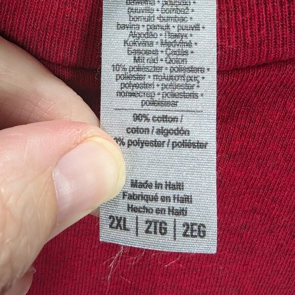 Razorbacks Shirt Mens 2XL Red University of Arkansas Hogs Family Weekend Sports - Picture 4 of 7